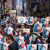 Photos: Thousands Fill Times Square To Protest Islamophobia  